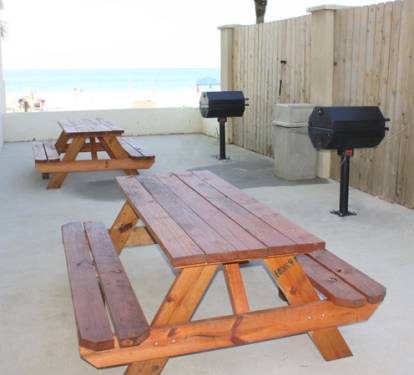 Picnic grill area