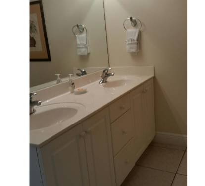 Master Bath - double sinks