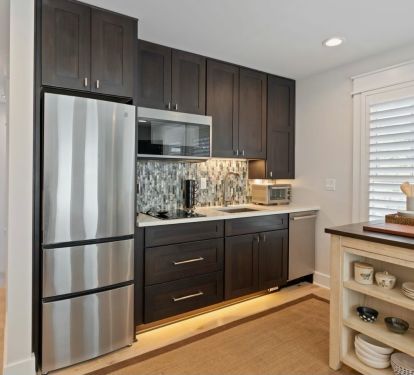 Fully stocked kitchen