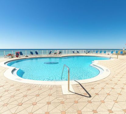 Great view from the pool deck.