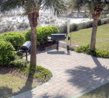 BBQ grills available for your use