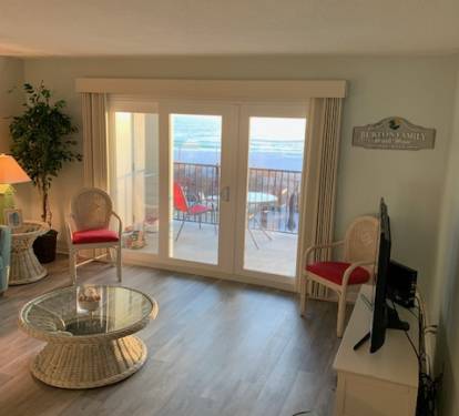 Livingroom to balcony view