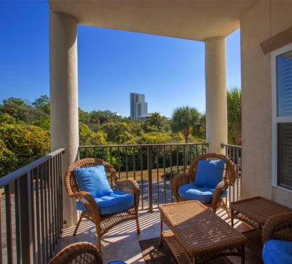 Second floor balcony 