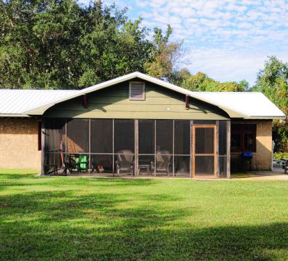Front view of the Little House