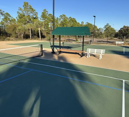 Tennis / Pickleball Courts For Your Pleasure And Enjoyment