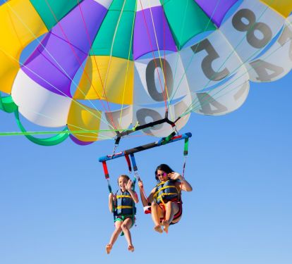 Lets fly high!! Great excursions for the whole family.