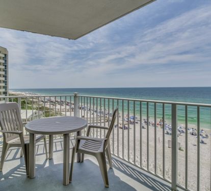 Unobstructed view of the Gulf on our corner unit. Best view of any unit! 