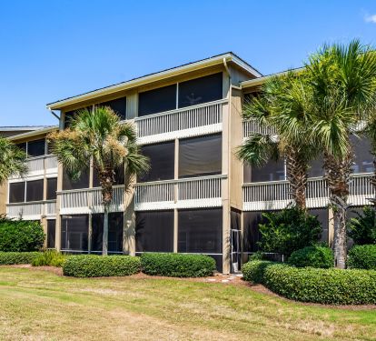 View of building from the rear