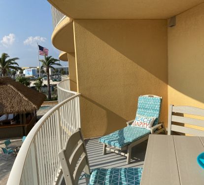 MERMAID' REST!  My favorite spot is on this lounge chair. See OLD GLORY?