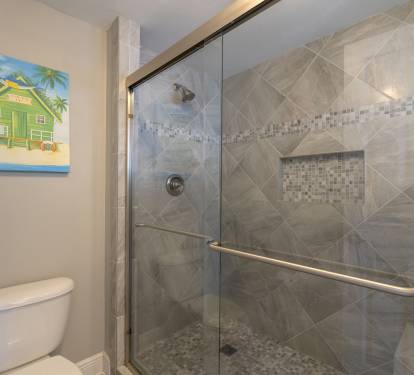 Master Shower/toilet room