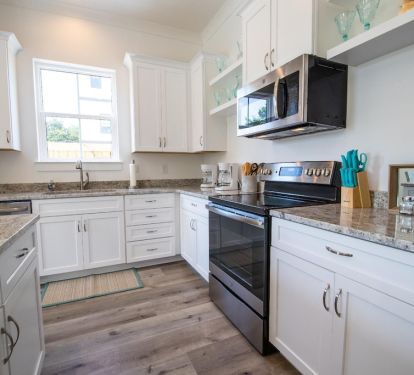 Kitchen with all new appliances