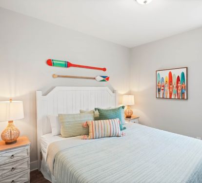 Upstairs Guest Bedroom with King Size Bed
