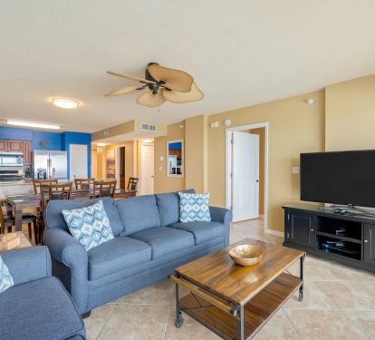 You'll enjoy a TV in the living area and each bedroom
