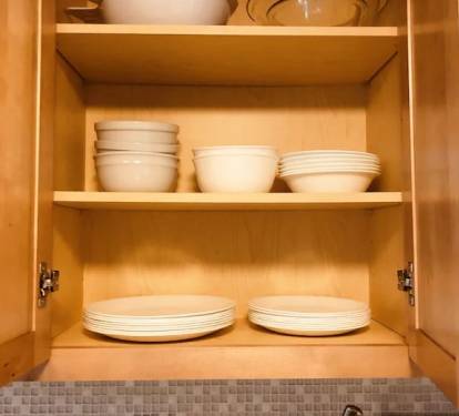 Fully Stocked with dishes