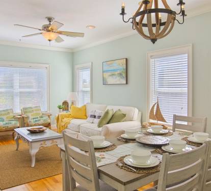 Second floor dining area