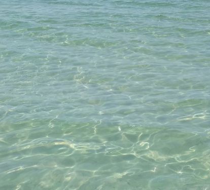 Our crystal clear ocean