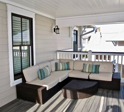 2nd floor Master Suite private Balcony Lounge area