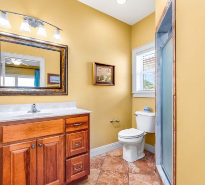 Second King Master bathroom with shower only