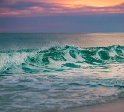Emerald waters / sunsets