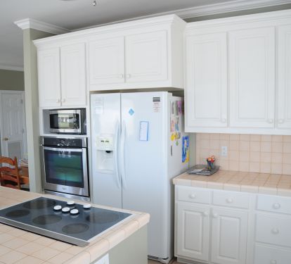 Alternate view of the kitchen