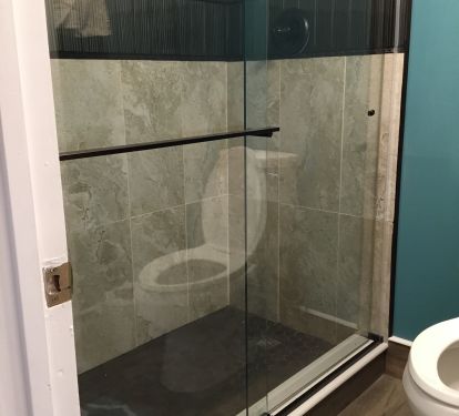 Master walk in shower