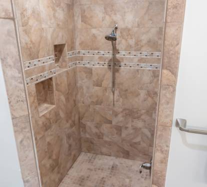 Master Bedroom walk in shower.