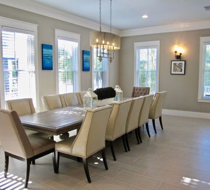 Gigantic Dining Room table with seating for 12+