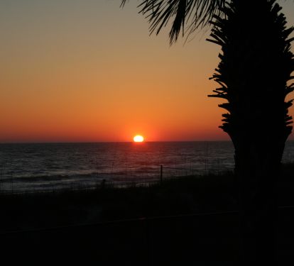 Sunset from your Patio