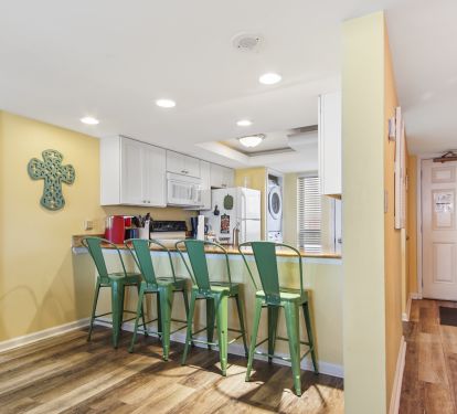 Bar seating for 4