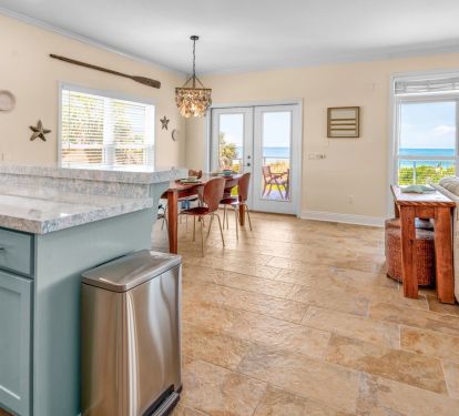 Open-concept living, kitchen &amp; dining