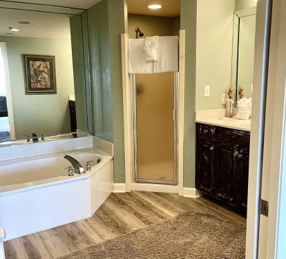 Master Bedroom Suite #1 Spa Bath &amp; Shower