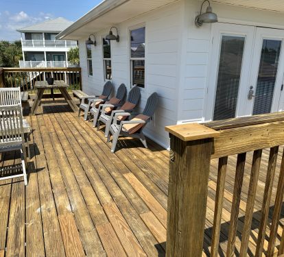 Dine Outside or Relax in the Sun