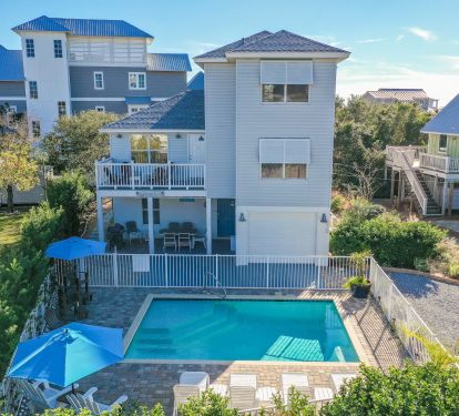 Sugar Sands Serenity - Back of Home/Pool Area