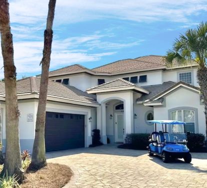 6 Seater Golf Cart Included