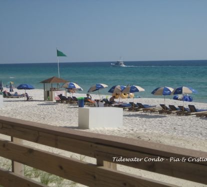 The Beach in front of Tidewater