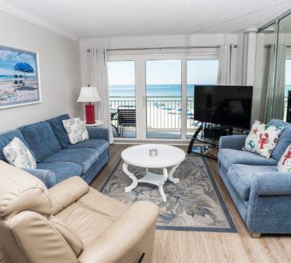 Living Room with Balcony Access