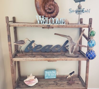 A few beachy things to remind you where you are!