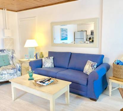 Each Side has New Sleeper Sofa with upgraded mattress 