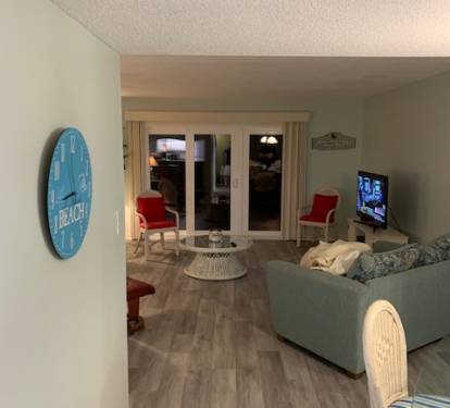 hall to dining &amp; living room