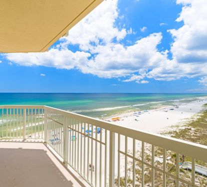 Wrap around balcony west view