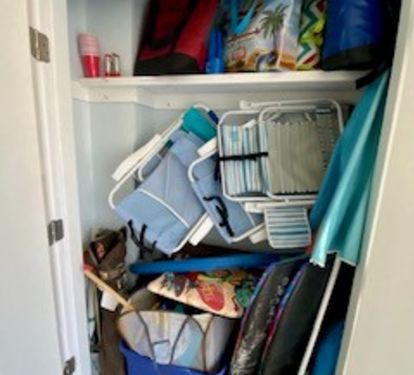 beach closet