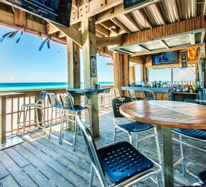 Awesome beach bar