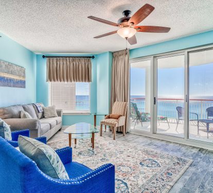 Beautiful views from living room