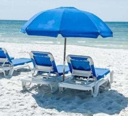 2 FREE Beach Chairs + Umbrella Daily 