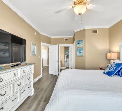Smart tv in master bedroom