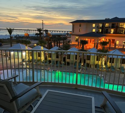 Magical Balcony View from Dolphin's Dream!