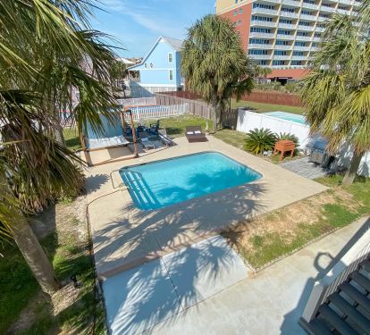 Make sure to check out the cabana too!