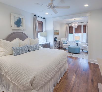 2nd Level Master Suite With King Bed, Private Sitting Area And Balcony To Relax!