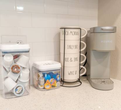 Keurig, Mr. Coffee, Air Fryer, toaster and all the cooking essentials