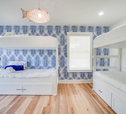 Coral Seahorse Bunk Room